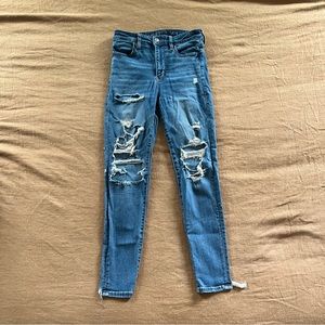 American Eagle Super High Rise Jegging